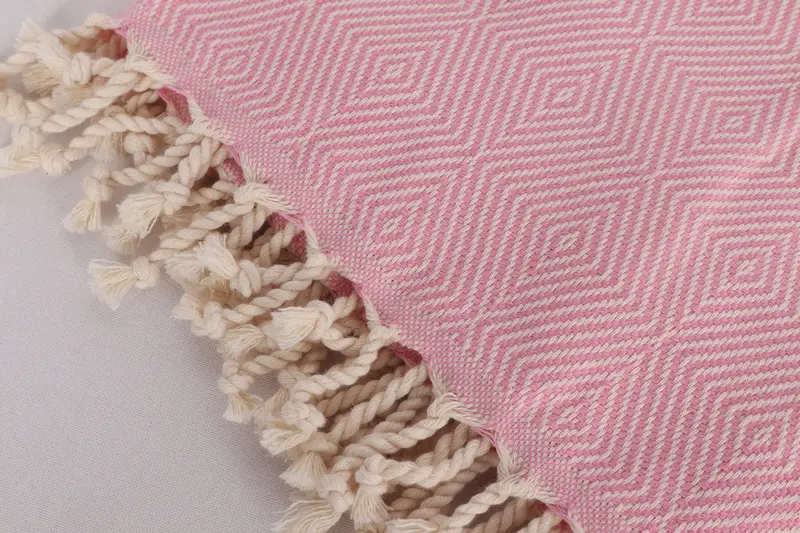Travel towel, Beach towel, 74x40 Cotton Diamond Towel, Wedding Gift Ideas, Personalized Home Gift Wedding, Girl Trip Party Favor, Cotton towel - 7