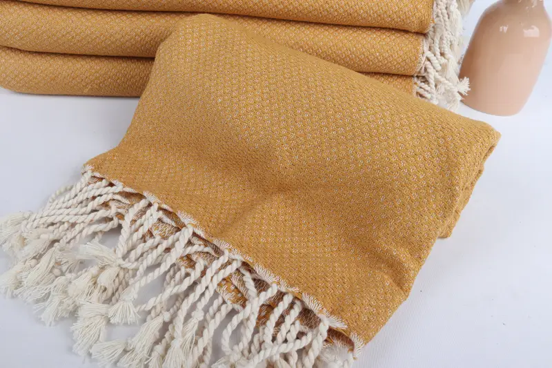 64x38 Cotton Geometric Towel, Personalized Towel, Monogram Turkish Towel, Bridesmaid Proposal Gift, Bachelorette Favors Beach, Gift For Her - 4