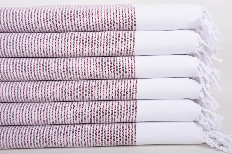 Best Wedding Gift, Guest Towel, Wedding Gift, 40x18 Cotton Striped Towel, Wedding Gift Kitchen Towel, Custom Gifts, Wedding Favors, Kitchen Towel - 3