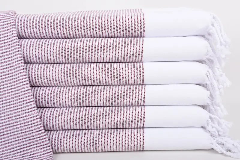 Best Wedding Gift, Guest Towel, Wedding Gift, 40x18 Cotton Striped Towel, Wedding Gift Kitchen Towel, Custom Gifts, Wedding Favors, Kitchen Towel - 1
