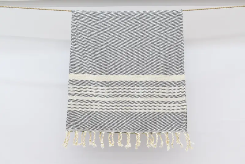 Türkischer Geschirrtuch, Geschenk für Hochzeitstag, Hochzeitsgeschenk, Baby -Jungengeschenk, Monogramm Handtuch, 40x18 Baumwollstreifenhandtuch, Monogrammhandtücher, Weihnachtsgeschenke - 8