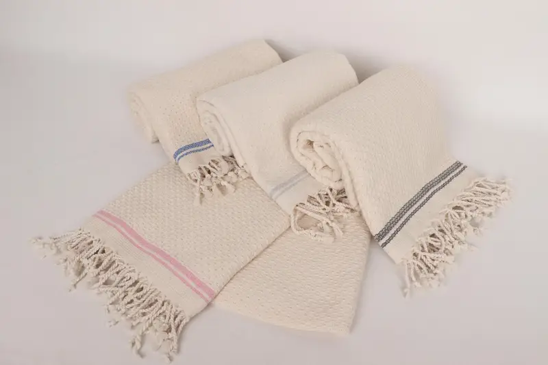 Luxury towel, Quick-dry towel, Bachelor Gifts, 68x36 Cotton Striped Towel, Handmade Gift, Turkish Towel Bulk, Thin and lightweight Turkish peshtemal - 5