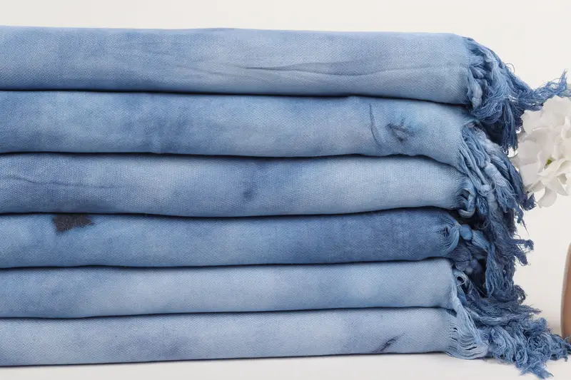 Hammam towel, Organic Turkish towel, 64x40 Cotton Tie Dye Towel, Employee Gifts, Organic Towel, Bridesmaid Gift Towel, Organic Cotton Towel - 3