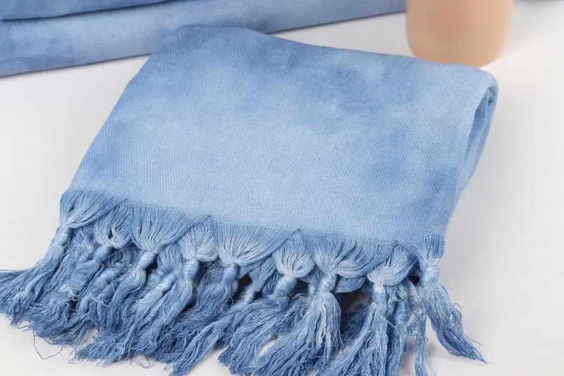 Hammam towel, Organic Turkish towel, 64x40 Cotton Tie Dye Towel, Employee Gifts, Organic Towel, Bridesmaid Gift Towel, Organic Cotton Towel - 5