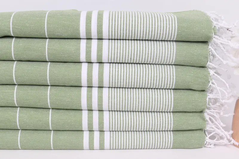 Personalized Dish Towel, Monogram Kitchen Towel, 40x24 Cotton Striped Towel, Kitchen Towel, Custom Name Towel, Best Friend Wedding Gift, Bride Gift - 3
