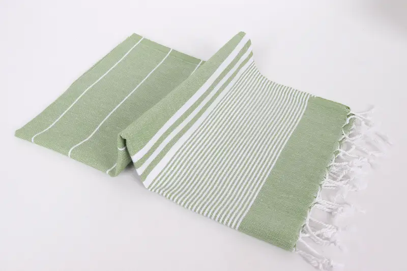 Personalized Dish Towel, Monogram Kitchen Towel, 40x24 Cotton Striped Towel, Kitchen Towel, Custom Name Towel, Best Friend Wedding Gift, Bride Gift - 6
