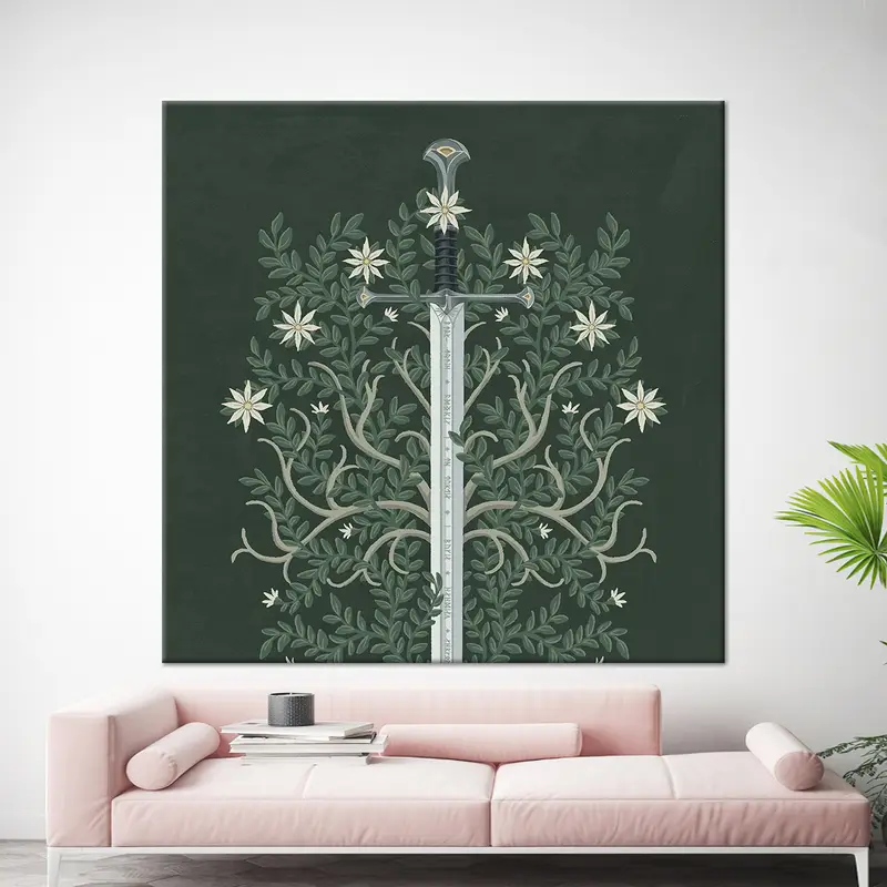 Lienzo impreso elegante: transforma espacios con elegancia artística