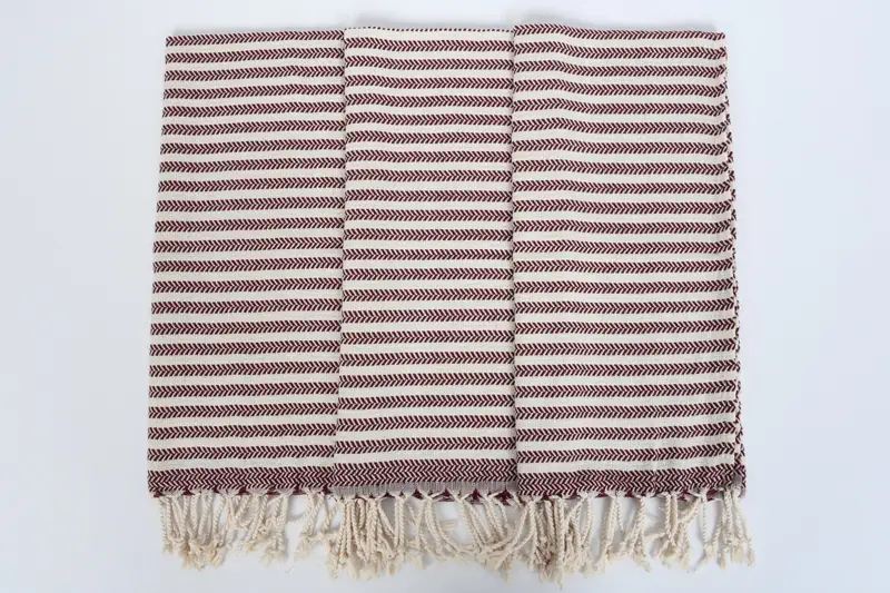 Gift For Mom, Personalized Kitchen Towel, 40x18 Cotton Chevron Towel, Guest Towel, Personalized Hand Towel, Decorative Towel, Turkish Tea Towel - 7