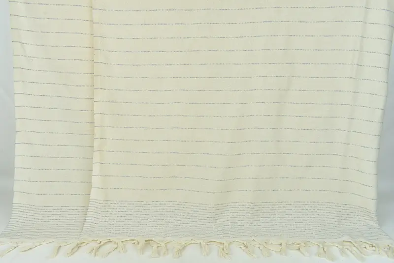 98x92 Cotton Striped Design Towel, Woven Throw Blanket, Bridesmaid Gifts, Gifts For Him, Family Gift Basket, Housewarming Gift, Decorative Bedspread - 7