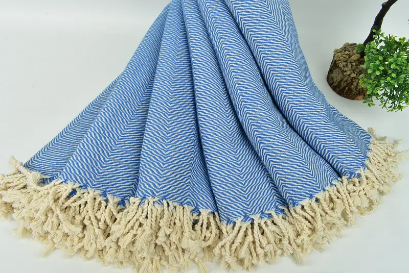 Custom Bath Towel, Gift For Her, Personalized Gift, 70x40 Cotton Chevron Towel, Travel towel, Girls Weekend Getaways Ideas, Bridesmaid Proposal Gift - 4