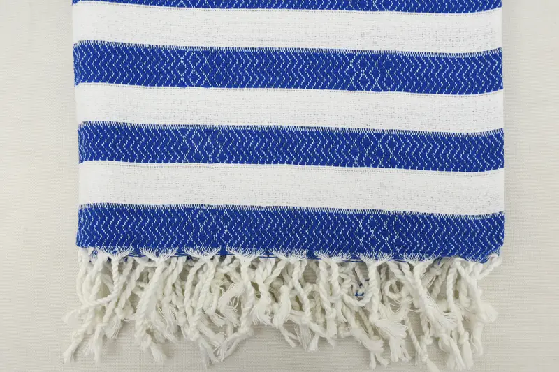 Summer Gift, Bachelor Towel, Extra large Turkish bath towel, Yoga Towel, Turkish beach towel, Memorial Gift, Bath towel, 70x36 Cotton Striped Towel - 5