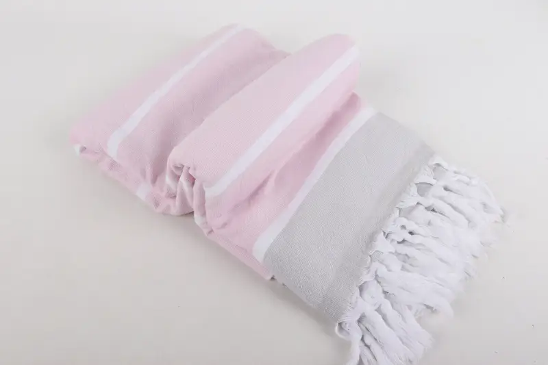 68x40 Cotton Striped Terry Towel, Custom Towel, Grandma Gift, Personalized Beach Towel, Custom Wedding Gift, Quick-dry travel peshtemal towel - 6