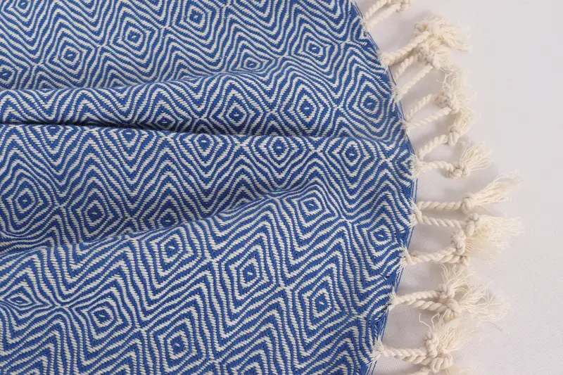 36x18 Cotton Zigzag Diamond Towel, Personalized Dish Towel, Turkish Hand Towel, Monogrammed Hand Towel, Hand Size Towels, Bridesmaid Gift - 8