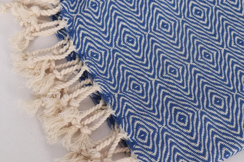 36x18 Cotton Zigzag Diamond Towel, Personalized Dish Towel, Turkish Hand Towel, Monogrammed Hand Towel, Hand Size Towels, Bridesmaid Gift - 7