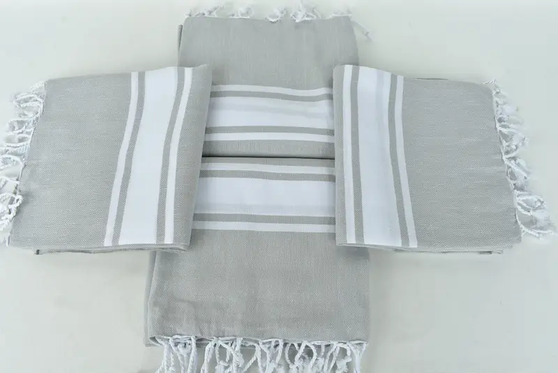 Personalized Wedding Gift For Couple, Bridesmaid Gift Towel, Quick-Dry Beach Towel, Pool Towels, Custom Wedding Gift, 70x40 Cotton Striped Towel - 6