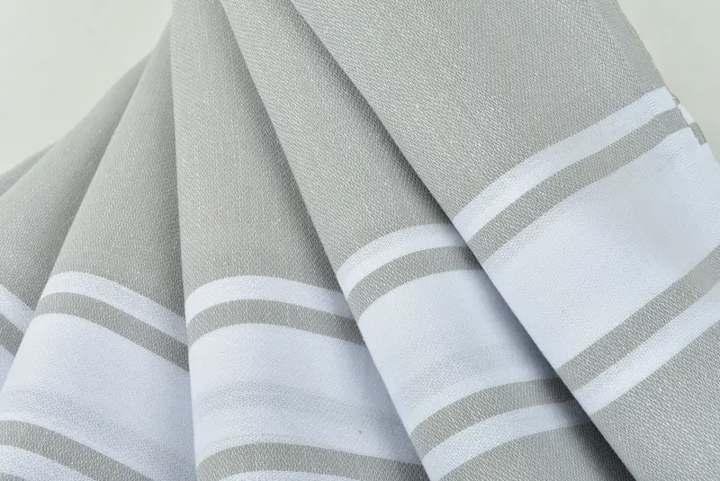 Personalized Wedding Gift For Couple, Bridesmaid Gift Towel, Quick-Dry Beach Towel, Pool Towels, Custom Wedding Gift, 70x40 Cotton Striped Towel - 5