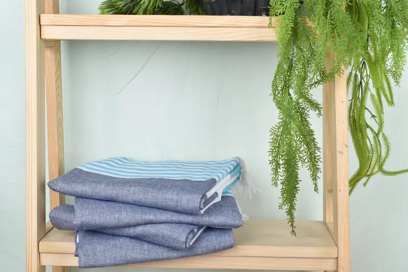 Gift For Him, 68x32 Cotton Striped Towel, Home Decor Gifts, Eco-friendly Turkish towel for home and travel, Gift For Best Friend, Absorbent towel - 7