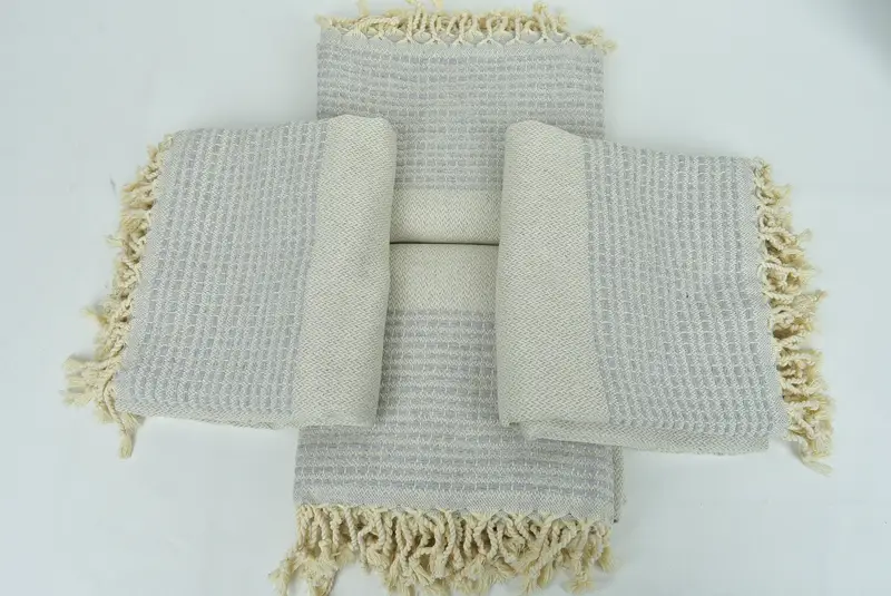 Brautduschgeschenk, 70x36 Baumwollstreifentuch, großes türkisches Handtuch, Valentinstag Geschenk für ihn, Spahandtuch, weiches Handtuch, Hochzeit Handgeschenk - 6