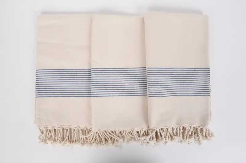 Turkish Towel Beach, Best Friend Christmas Gift, Organic Turkish towel, 68x40 Linen Striped Towel, Girls Weekend Favors, Personalized Turkish Towel - 8