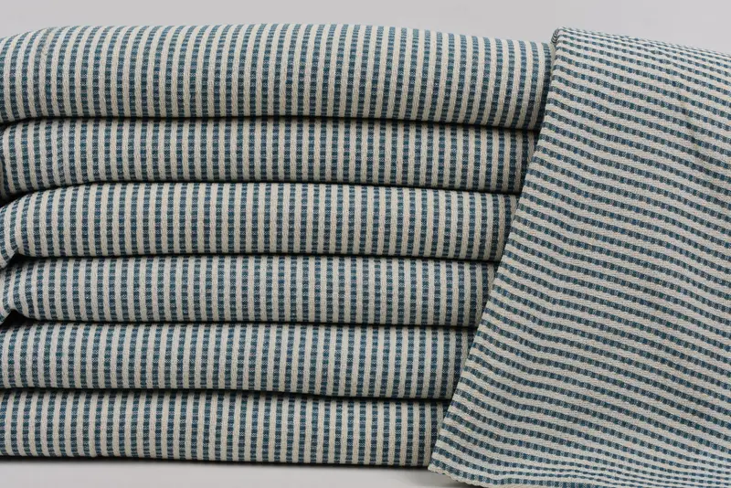 70x40 Baumwollstreifentuch, Geschenk für ihn, Geschenk für sie, handgewebtes türkisches Handtuch, sandresistente Peshtemal, Junggesellenpartygeschenke, Brautduschengeschenk - 2