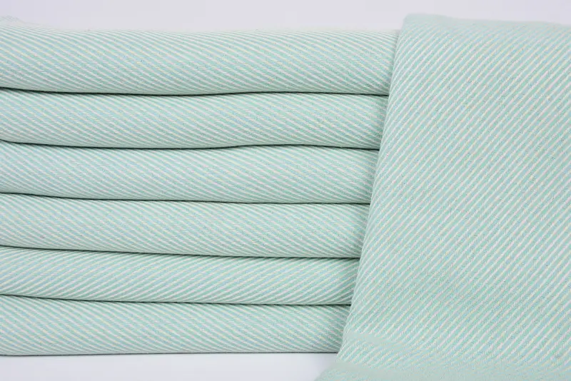 Merry Christmas Gifts, Personalized Gifts, 70x36 Cotton Striped Towel, Turkish bath towel, Quick-drying cotton Turkish beach towel, Absorbent towel - 2