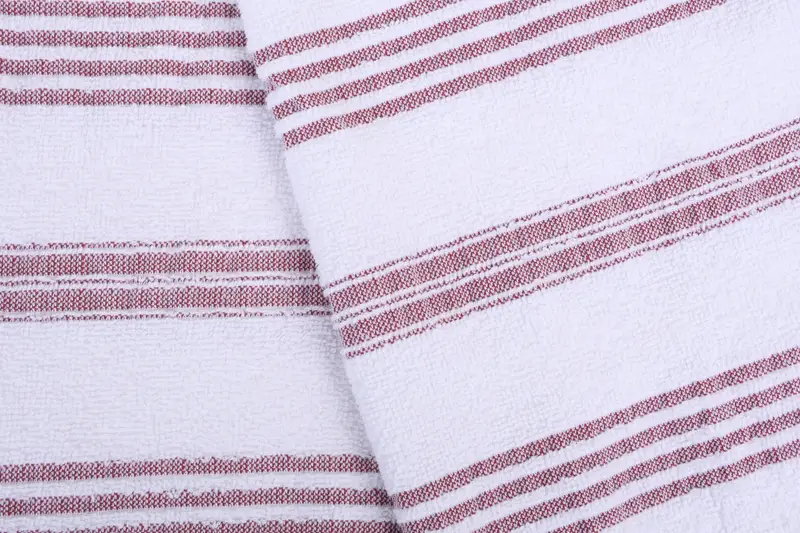Düğün Hediyesi, Küçük Banyo Havlusu, Kişiselleştirilmiş Ev Hediyesi Düğün, Hoş Geldiniz Düğün Hediyesi, Monogram Mutfak Havlu, 40x18 Pamuklu Çizgili Terry Havlu - 5
