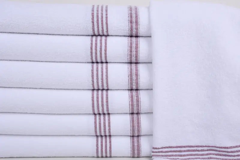Düğün Hediyesi, Küçük Banyo Havlusu, Kişiselleştirilmiş Ev Hediyesi Düğün, Hoş Geldiniz Düğün Hediyesi, Monogram Mutfak Havlu, 40x18 Pamuklu Çizgili Terry Havlu - 1