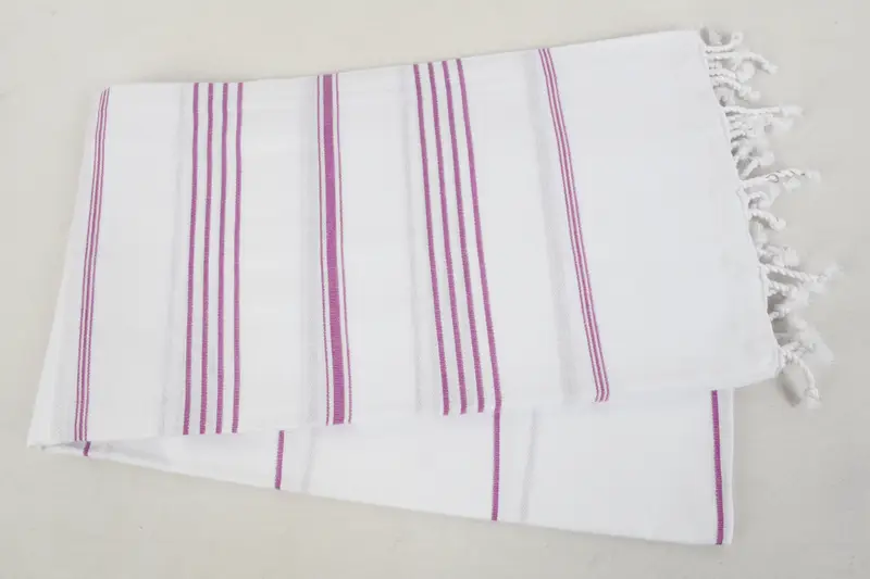 Türkisches Handtuch, umweltfreundliches türkisches Handtuch, Beachhandtuchgeschenk, 70x40-Baumwollstreifenhandtuch, Brautduschengeschenke, Brautpartygeschenke - 6