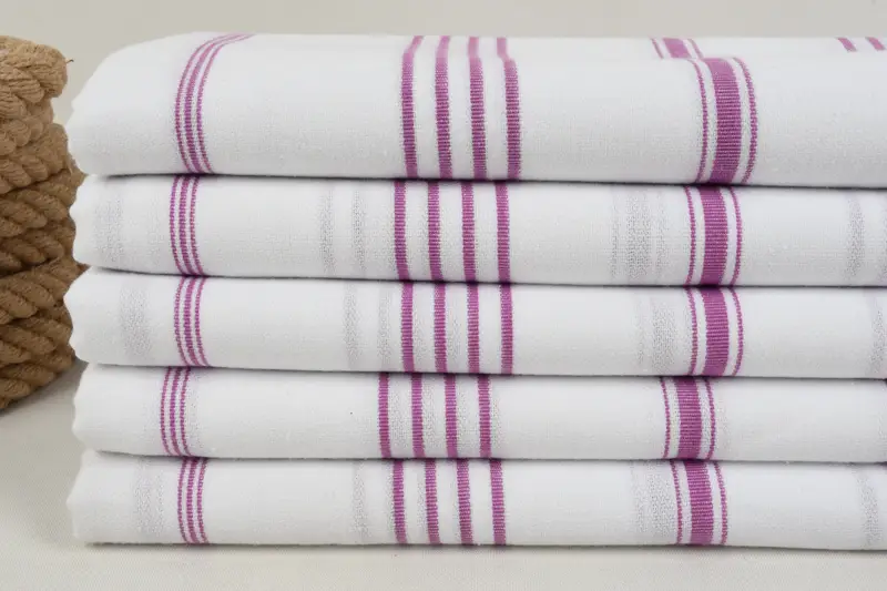 Türkisches Handtuch, umweltfreundliches türkisches Handtuch, Beachhandtuchgeschenk, 70x40-Baumwollstreifenhandtuch, Brautduschengeschenke, Brautpartygeschenke - 2