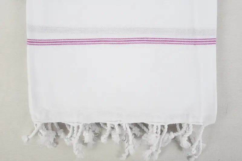 Türkisches Handtuch, umweltfreundliches türkisches Handtuch, Beachhandtuchgeschenk, 70x40-Baumwollstreifenhandtuch, Brautduschengeschenke, Brautpartygeschenke - 5