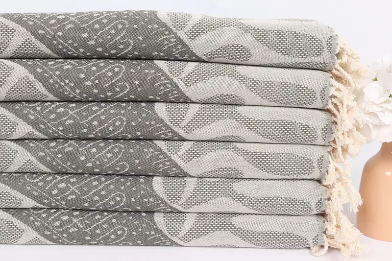 Wedding Favors, Turkish Hand Towel, 40x18 Cotton Whale Design Towel, Customized Turkish Towel, Gift Boxes Tea Towels, Personalized Hand Towel - 4