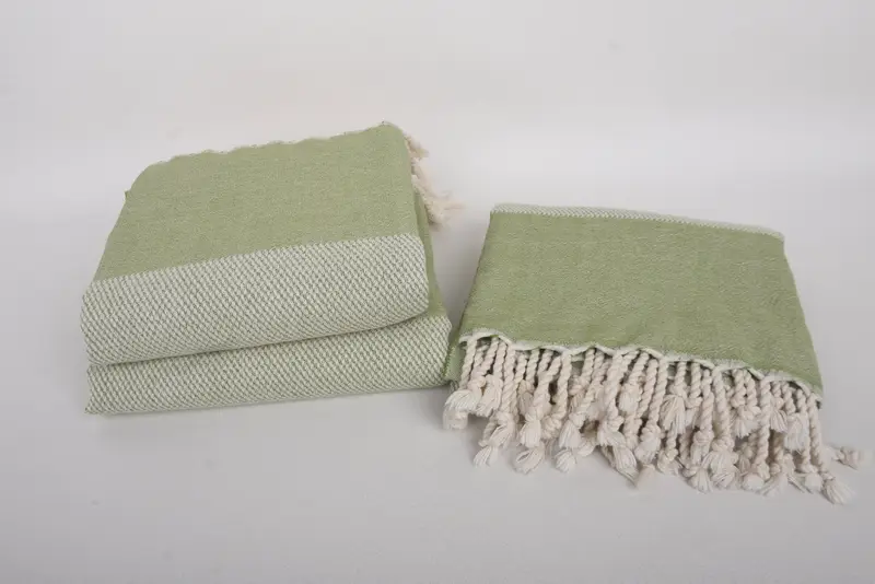 Custom Gifts, Organic Cotton Towel, Family Gift Basket, Bridesmaid Gift, Personalized Bridesmaid Gift, 70x36 Cotton Geometric Towel, Sand-free towel - 7