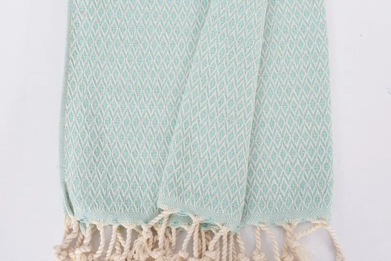 40x20 Cotton Diamond Towel, Monogram Hand Towel, Bridesmaid Gifts, Travel Towel, Wedding Gift, Bridal Shower Gift, Spa Gift, Custom Turkish Towel - 8