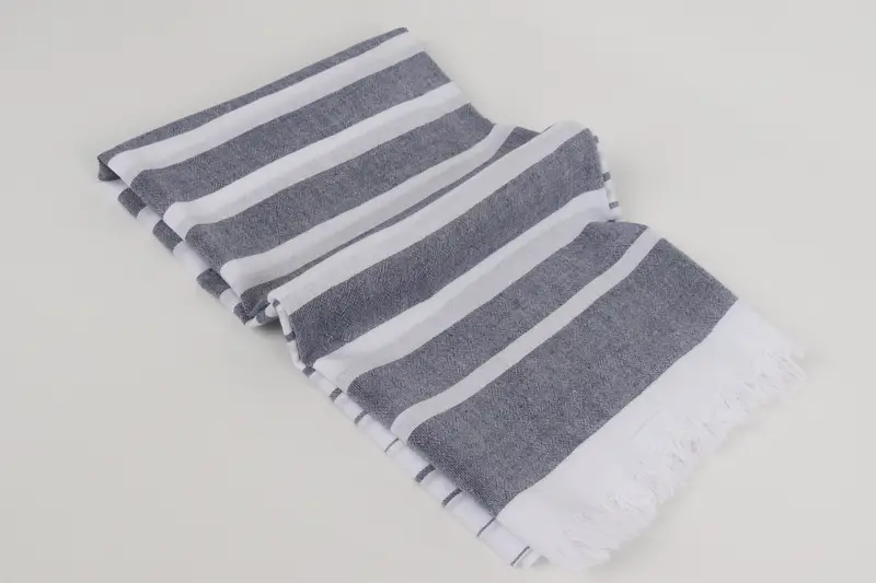 64x40 Cotton Striped Towel, Monogram Turkish Towel, Bachelorette Party Gifts Bridesmaids, Yoga Towel, Custom Wedding Gifts, Customized Towels - 6