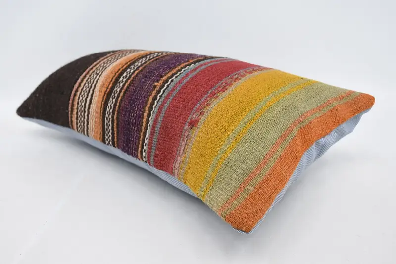 12x24 Brown Cushion Cover, Outdoor Throw Cushion, Cushion Case, Gift Pillow, Bohemian Cushion Cushion Case, Interior Designer Pillow, Boho Pillow - 5