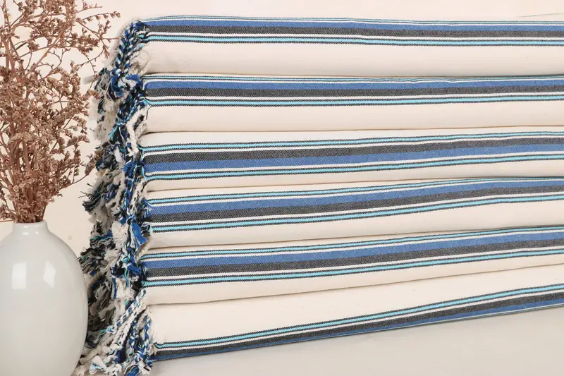 Personalisiertes Geschenk, Geschenk für sie, 36x20 Baumwollstreifenhandtuch, frohe Weihnachtsgeschenke, personalisiertes Geschirrtuch, Hochzeitsbevorzugungen, Geschenk für die Wohnkultur - 1
