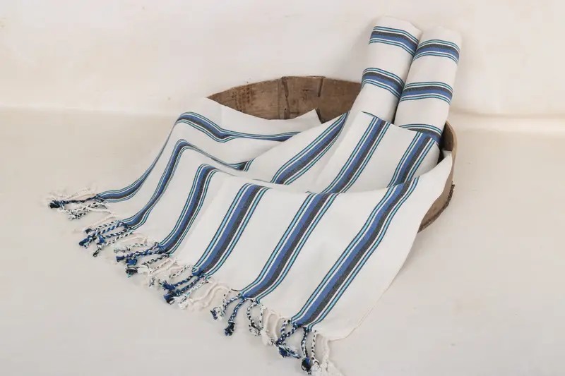 Personalisiertes Geschenk, Geschenk für sie, 36x20 Baumwollstreifenhandtuch, frohe Weihnachtsgeschenke, personalisiertes Geschirrtuch, Hochzeitsbevorzugungen, Geschenk für die Wohnkultur - 6