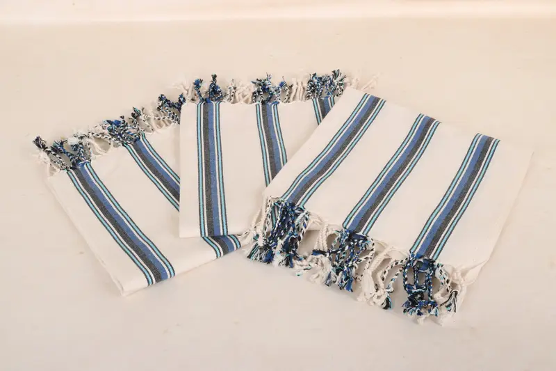 Personalisiertes Geschenk, Geschenk für sie, 36x20 Baumwollstreifenhandtuch, frohe Weihnachtsgeschenke, personalisiertes Geschirrtuch, Hochzeitsbevorzugungen, Geschenk für die Wohnkultur - 3