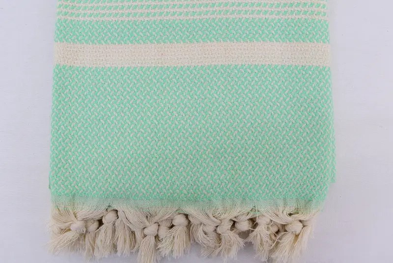 Guest Towel, Personalized Bridesmaid Gift, Personalized Wedding Gift, Gift For Him, Peshtemal, 70x40 Cotton Striped Towel, Turkish Bath Towel Set - 4