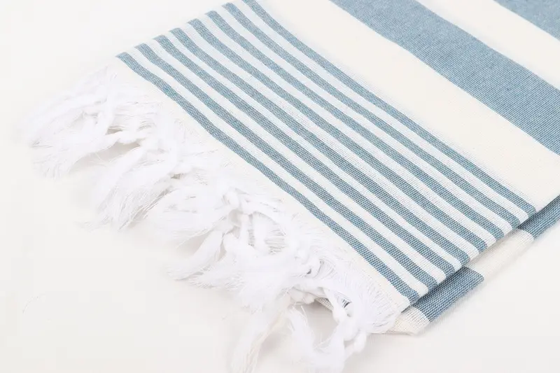 Kids Beach Towel, 68x36 Cotton Striped Towel, Personalized Gift, Organic towel, Turkish bath towel, Home Decor Towel, Eco-Friendly Turkish Towel - 7