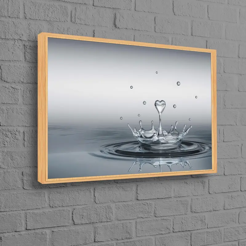 Aşktan İlham Alan Baskılı Kanvas: Trendy Sevgililer Günü Hediyesi