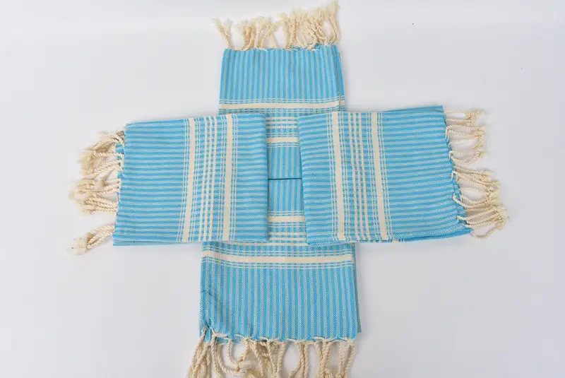 40x18 Cotton Striped Towel, Summer Towel, Bridesmaid Proposal Gift, Bathroom Towels, Personalized Gifts, Monogram Hand Towel, Bridal Shower Favors - 6