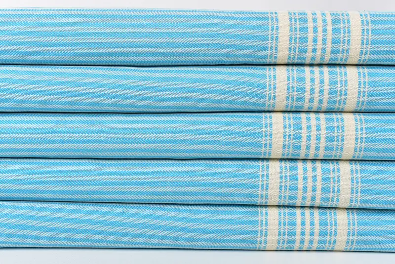 40x18 Cotton Striped Towel, Summer Towel, Bridesmaid Proposal Gift, Bathroom Towels, Personalized Gifts, Monogram Hand Towel, Bridal Shower Favors - 2