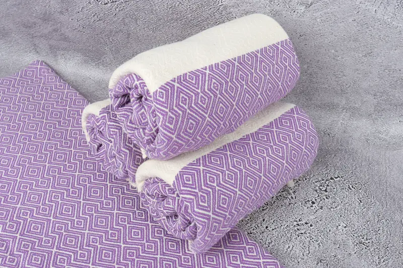 Valentines Day Gift For Him, Travel Towel, Bridesmaid Gifts, 68x38 Cotton Diamond Towel, Wedding Gift, Custom Wedding Gift, Best Friend Wedding Gift - 7