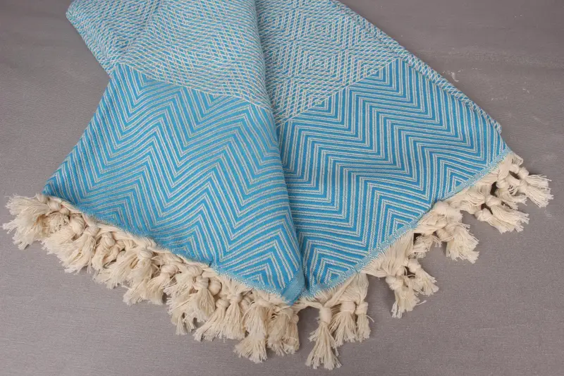 Bachelorette Favor, Housewarming Gift, Bridal Shower Gift, Large Beach Towel Personalized, Wedding Hand Made Gift, Bachelorette Gifts, Organic Throw - 7