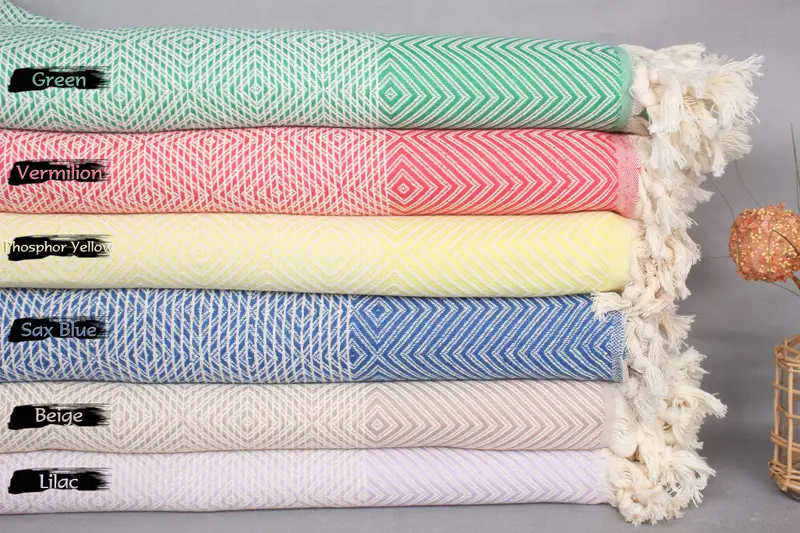 Bachelorette Favor, Housewarming Gift, Bridal Shower Gift, Large Beach Towel Personalized, Wedding Hand Made Gift, Bachelorette Gifts, Organic Throw - 3