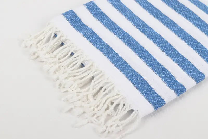 Summer Gift, Turkish bath towel for spa, Personalized Gift For Her, Gym Towel, Bachelorette Party Favors, Fouta towel, 70x36 Cotton Striped Towel - 7
