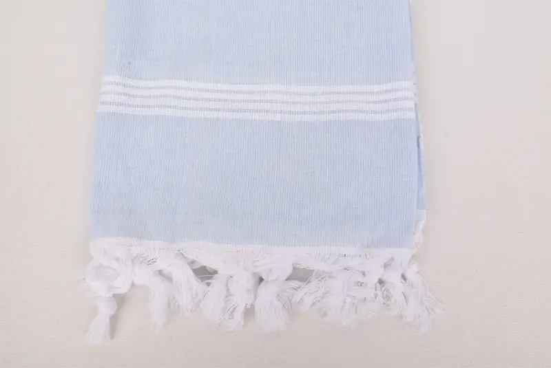 Quick-dry travel peshtemal towel, Peshtemal Towel, 70x40 Cotton Set of 8 Towel, Personalized Gift For Her, Monogrammed Beach Towel, Beach Towel Gift - 3