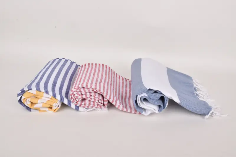 Quick-dry travel peshtemal towel, Peshtemal Towel, 70x40 Cotton Set of 8 Towel, Personalized Gift For Her, Monogrammed Beach Towel, Beach Towel Gift - 8
