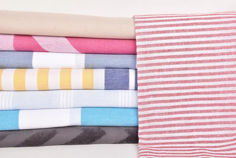 Quick-dry travel peshtemal towel, Peshtemal Towel, 70x40 Cotton Set of 8 Towel, Personalized Gift For Her, Monogrammed Beach Towel, Beach Towel Gift - 1